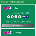 pennsylvania lottery evening drawing
